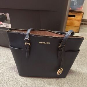 Michael Kors navy blue bag 50.00